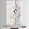 Designart - Gold Lines on Pastel I - Modern Glam Gallery-wrapped Canvas